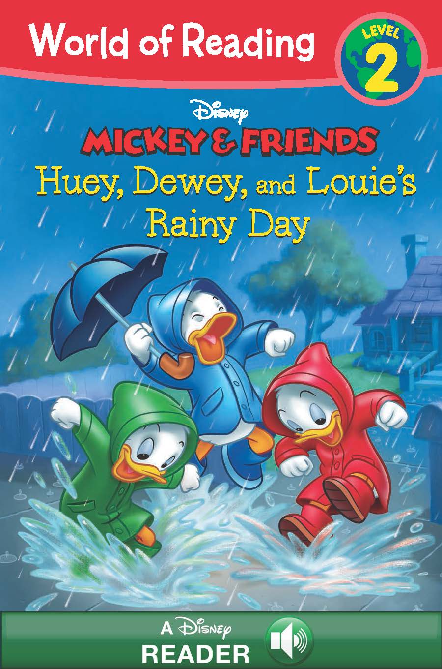 World of Reading: Mickey & Friends: Huey, Dewey, and Louie's Rainy Day A  Read-Along eBook (Level 2) by - World of Reading - Disney, Mickey & Friends  Books