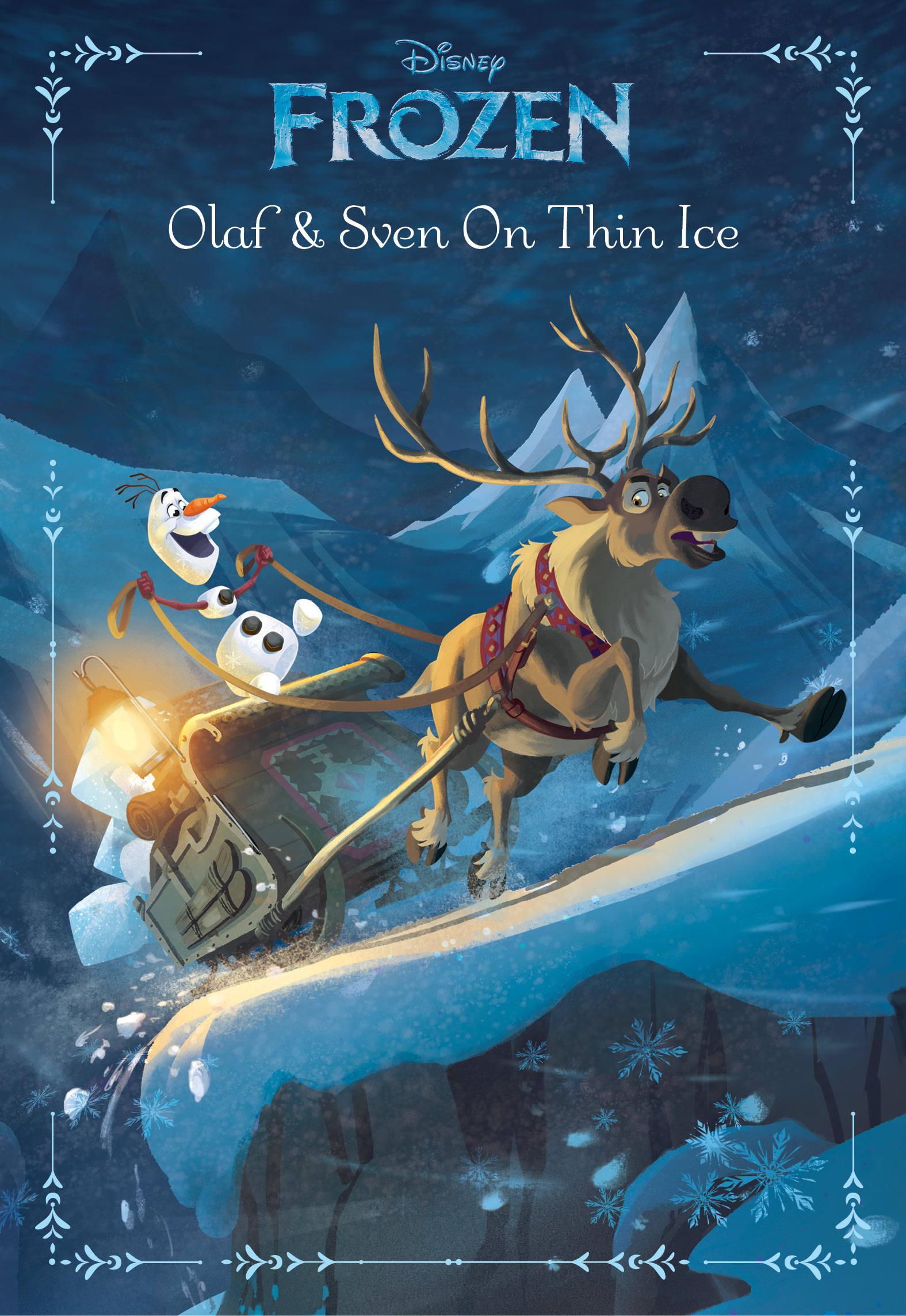 Olaf & Sven On Thin Ice by Elizabeth Rudnick - Disney, Frozen Books