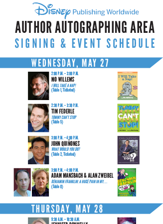 Book Expo America Author Signings