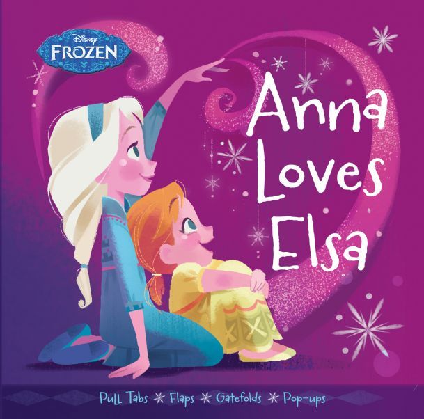 Anna Loves Elsa by Brittany Rubiano - Disney, Frozen Books