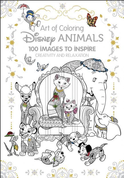 Art of Coloring: Disney Animals by - Art of Coloring - Disney, Disney  Animals Books