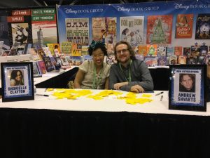 Authors Dhonielle Clayton and Andrew Shvarts