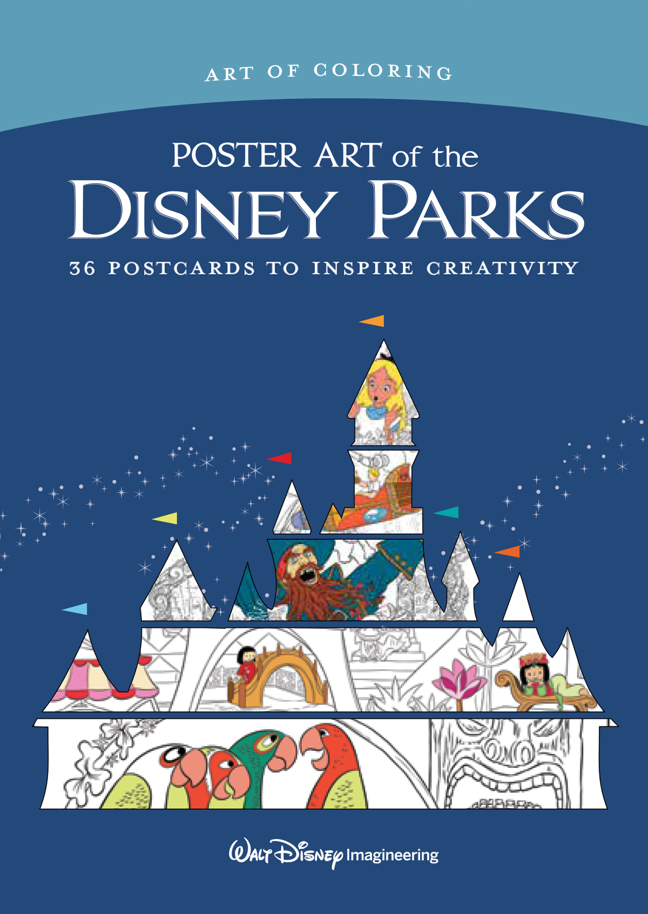Art of Coloring: Disney 100 Years of Wonder: 100 Images to Inspire  Creativity by Staff of the Walt Disney Archives, Paperback