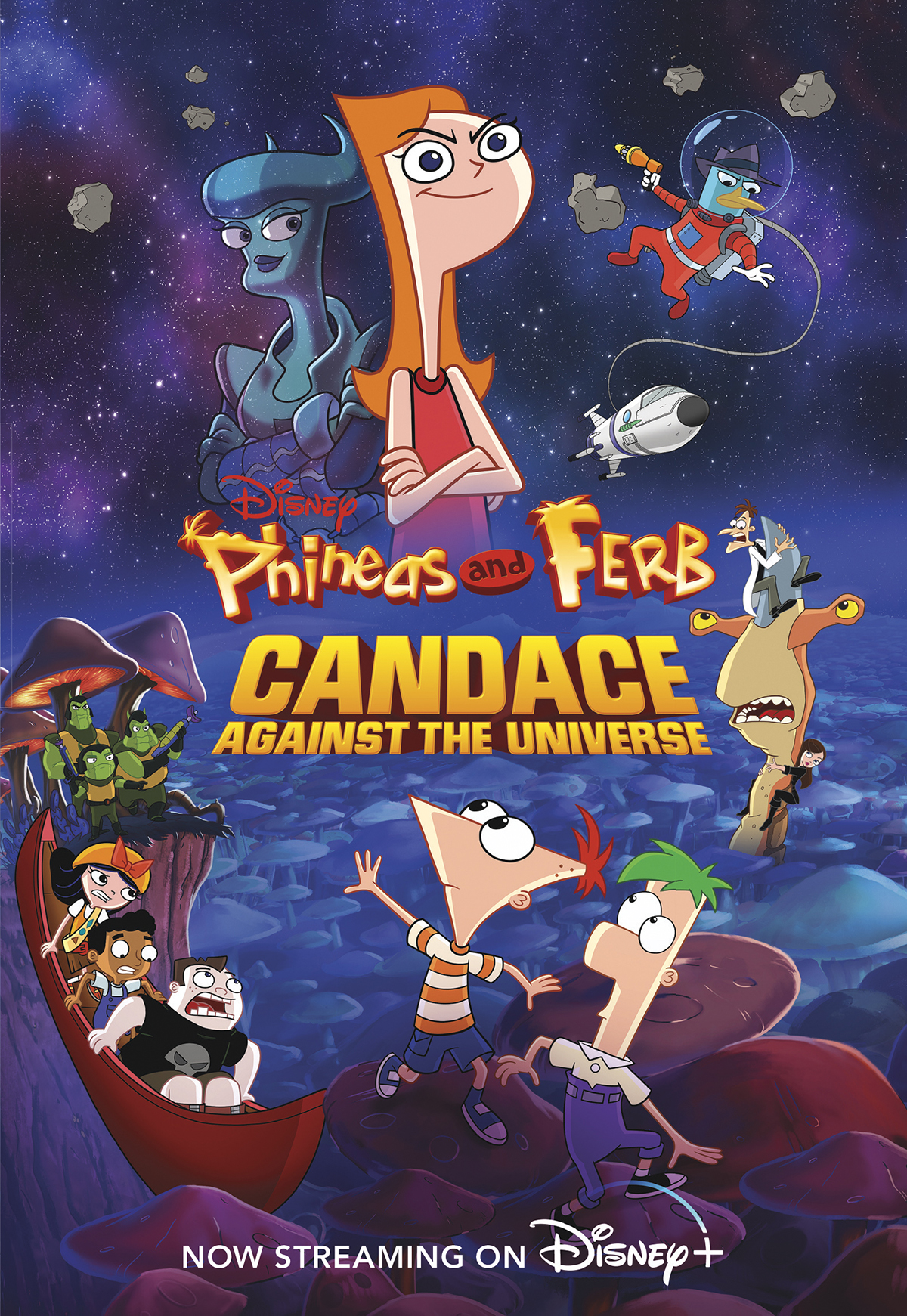 Candace Against The Universe Phineas And Ferb By Disney Books Disney Storybook Art Team Disney