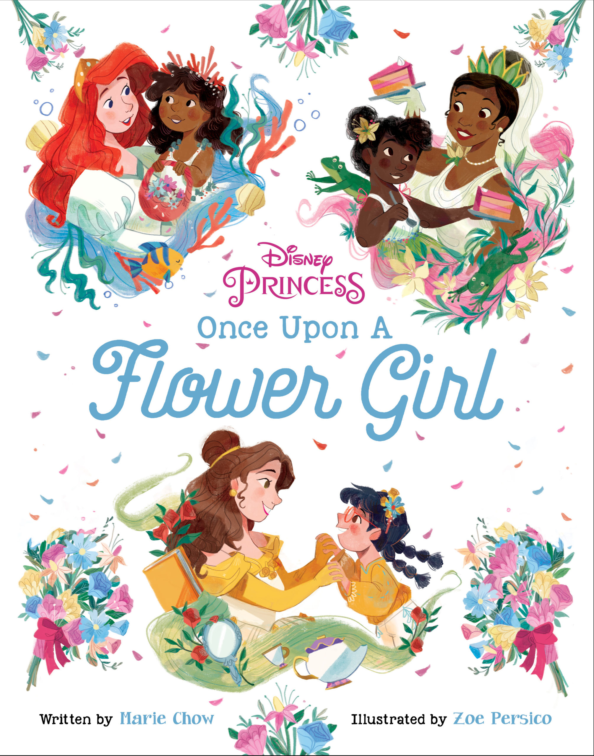 Girl　Once　Upon　Chow　Princess:　Persico　Disney,　Flower　by　Disney　Marie　Princess　a　Zoe　Books