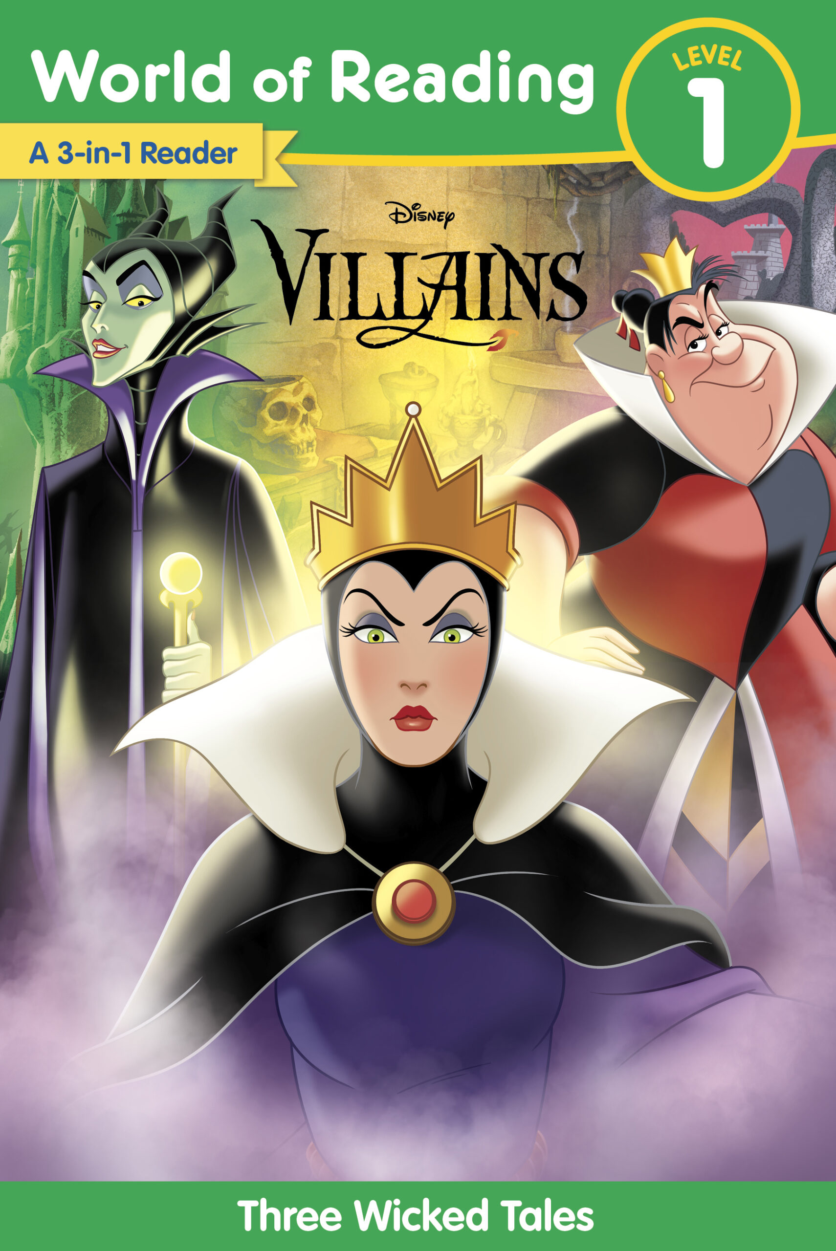 World of Reading: Disney Villains 3-Story Bind-Up by Disney Books - Disney, Disney  Villains Books