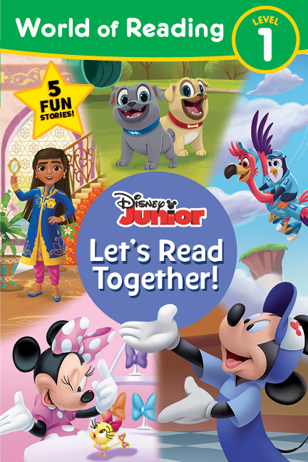 Disney Junior: Let's Read Together! World of Reading, Level 1 by Disney  Books Disney Storybook Art Team - Disney, Disney Junior Books