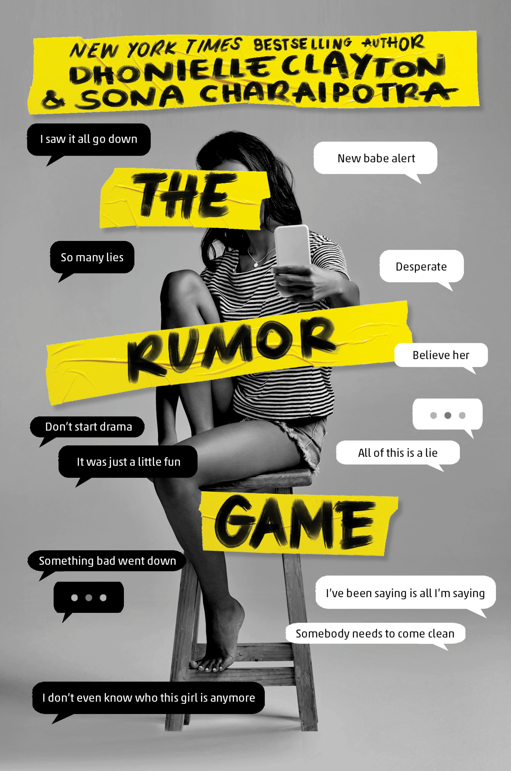 The Rumor Game by Dhonielle Clayton, Sona Charaipotra - Black History Month  - Disney-Hyperion Books