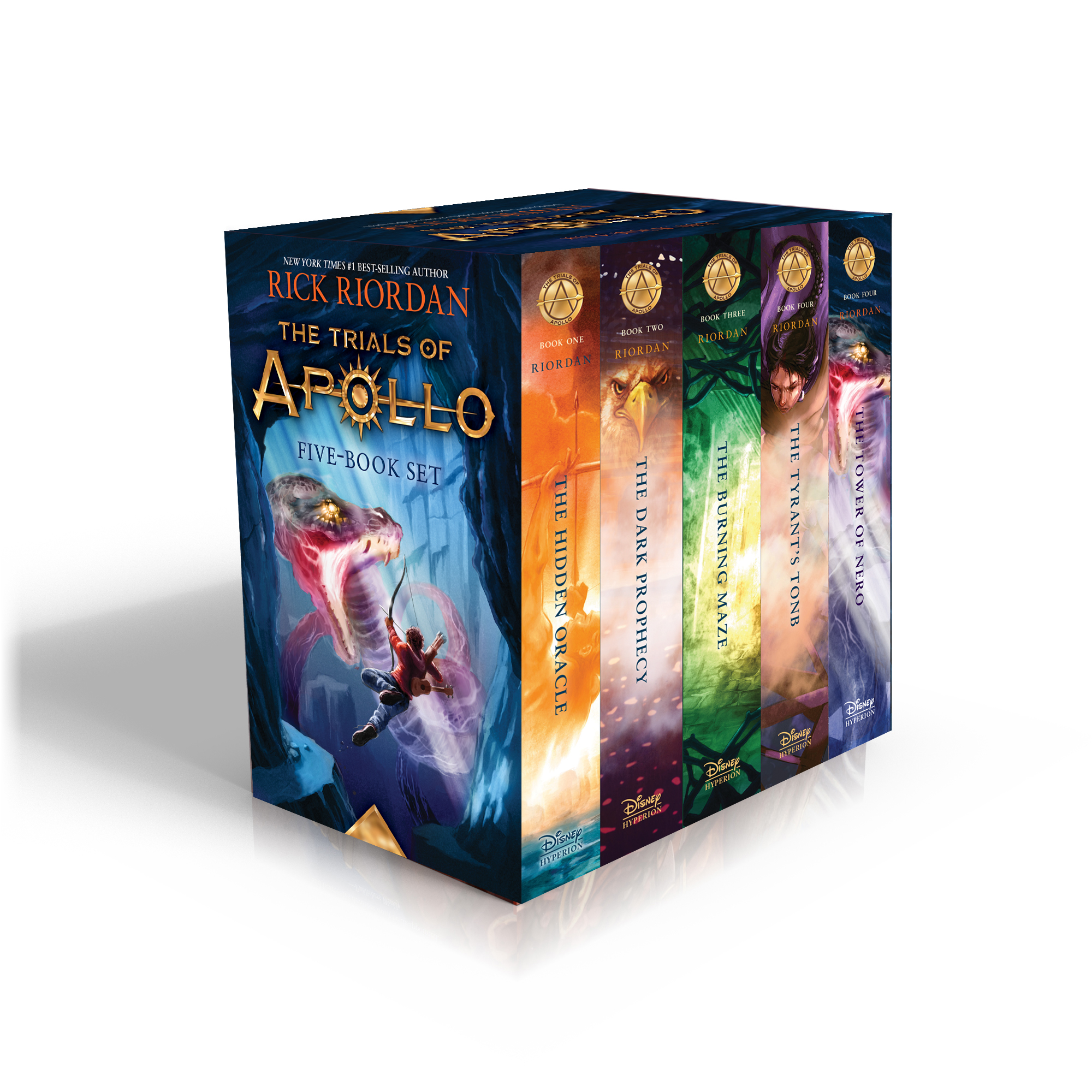 The Trials of Apollo 5-Book Paperback Boxed Set by Rick Riordan - The  Trials of Apollo - Disney-Hyperion Books