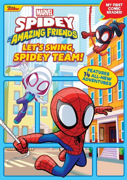 Marvel ULTIMATE SPIDER-MAN Go Spidey! Board Book Kids Fun Reading
