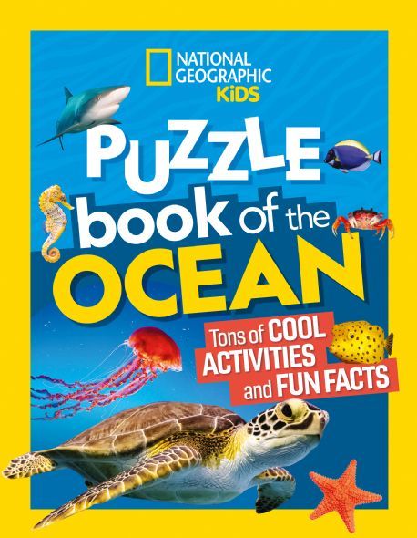 National Geographic Kids Puzzle Book of the Ocean by National Geographic  Kids - National Geographic Kids Books