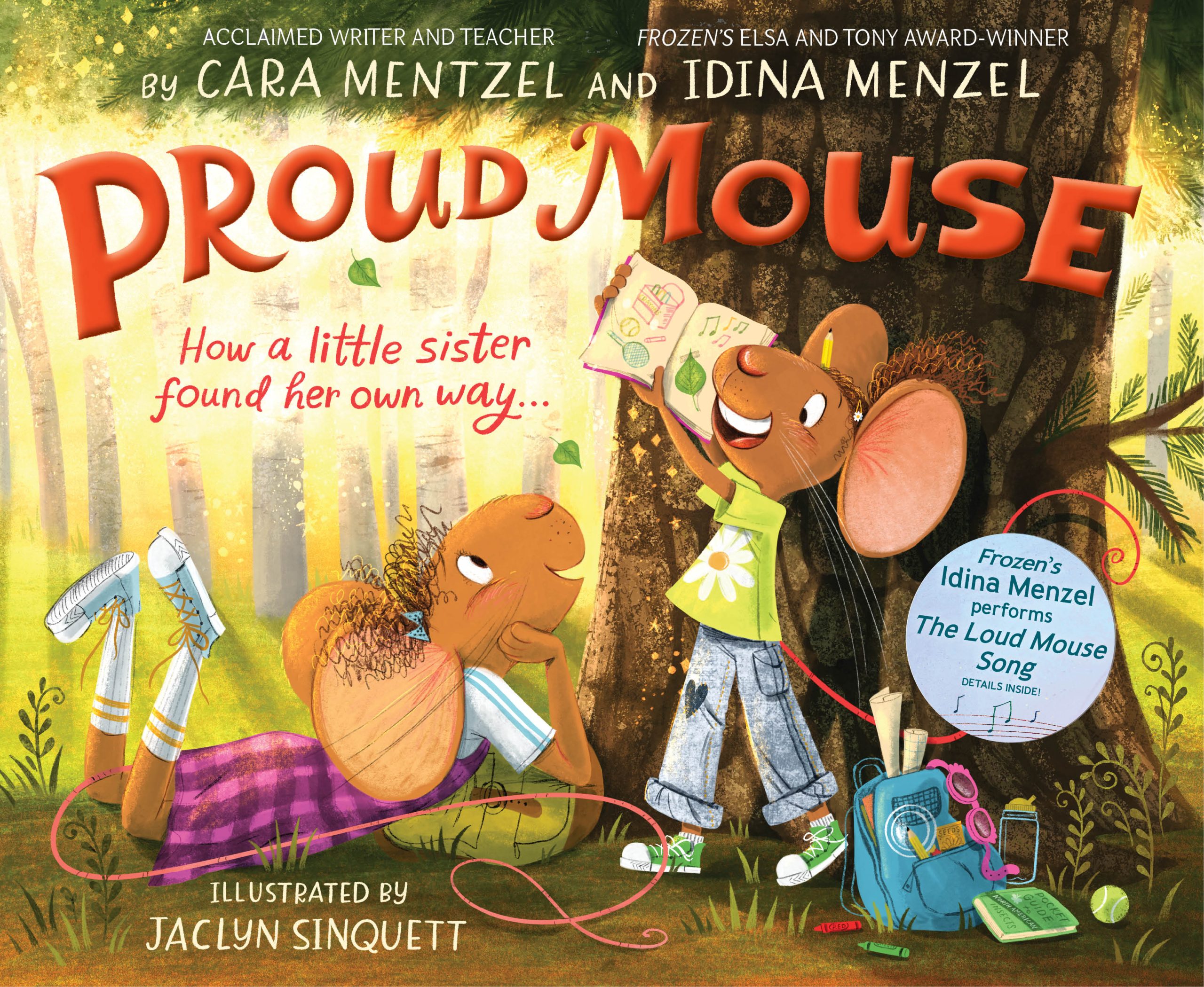 Mentzel,　Disney,　Idina　Frozen　Menzel　Proud　Sinquett　Books　Mouse　Cara　by　Jaclyn