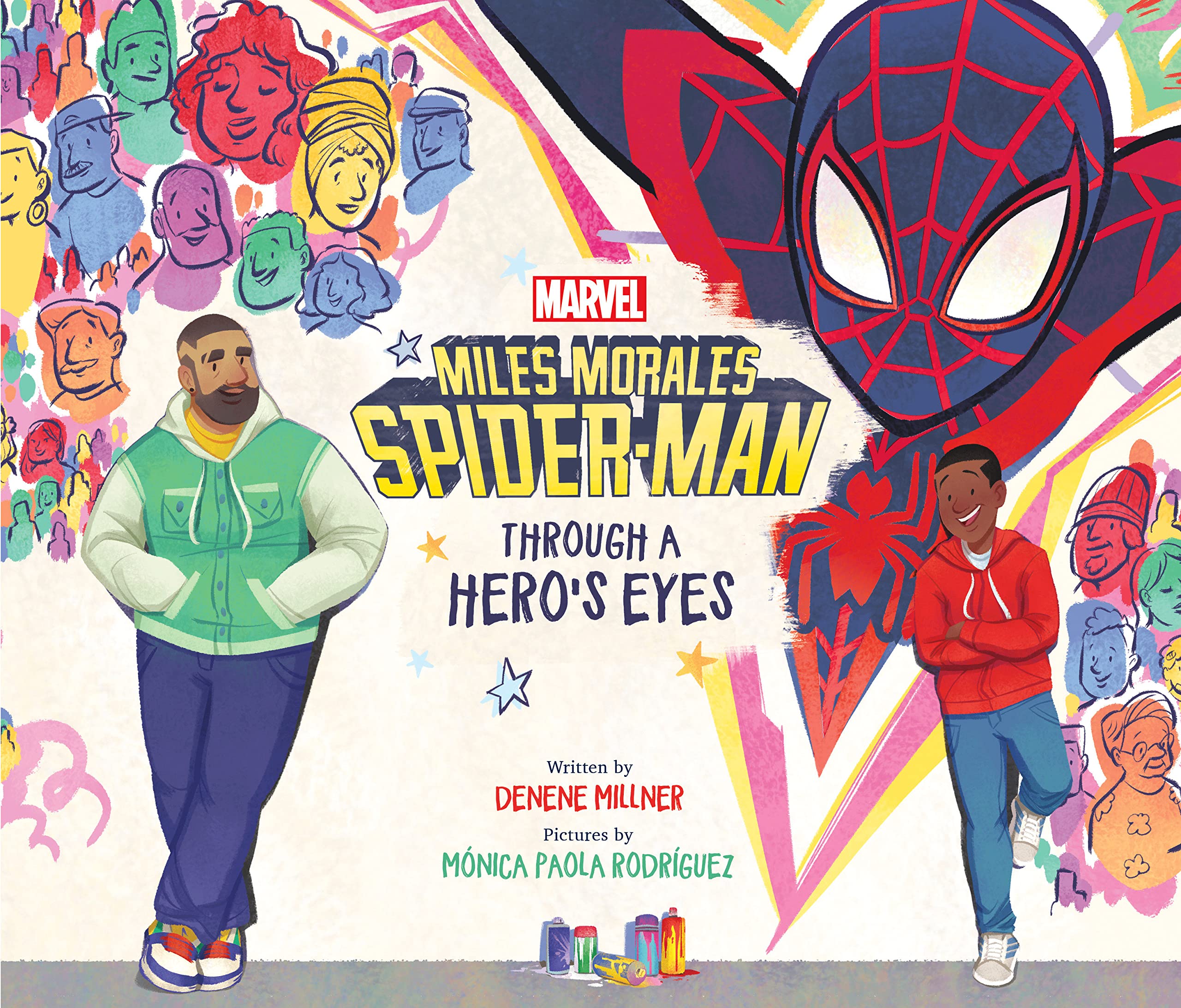 Spider-Man: Miles Morales : Into the Spiderverse Three Mural