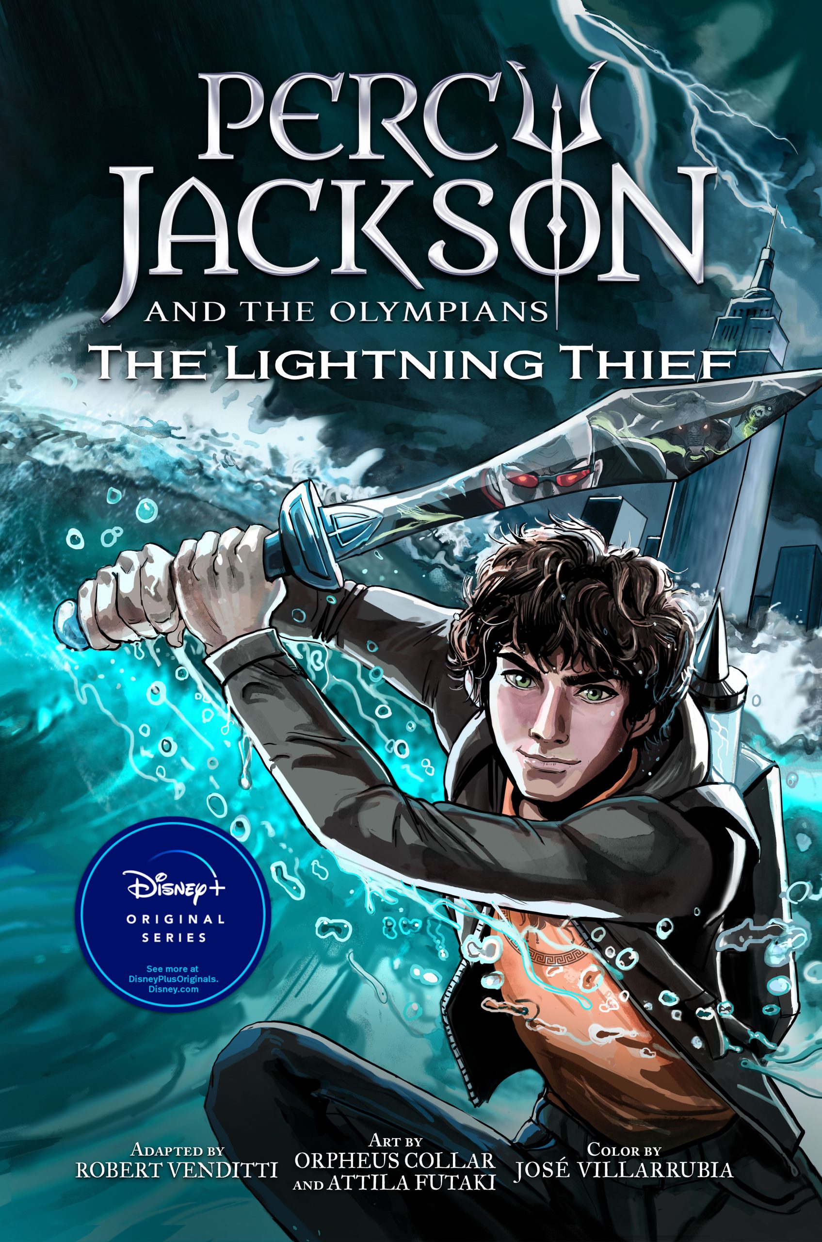 Percy Jackson and the Olympians The Lightning Thief The Graphic Novel by  Rick Riordan - Rick Riordan Presents Books