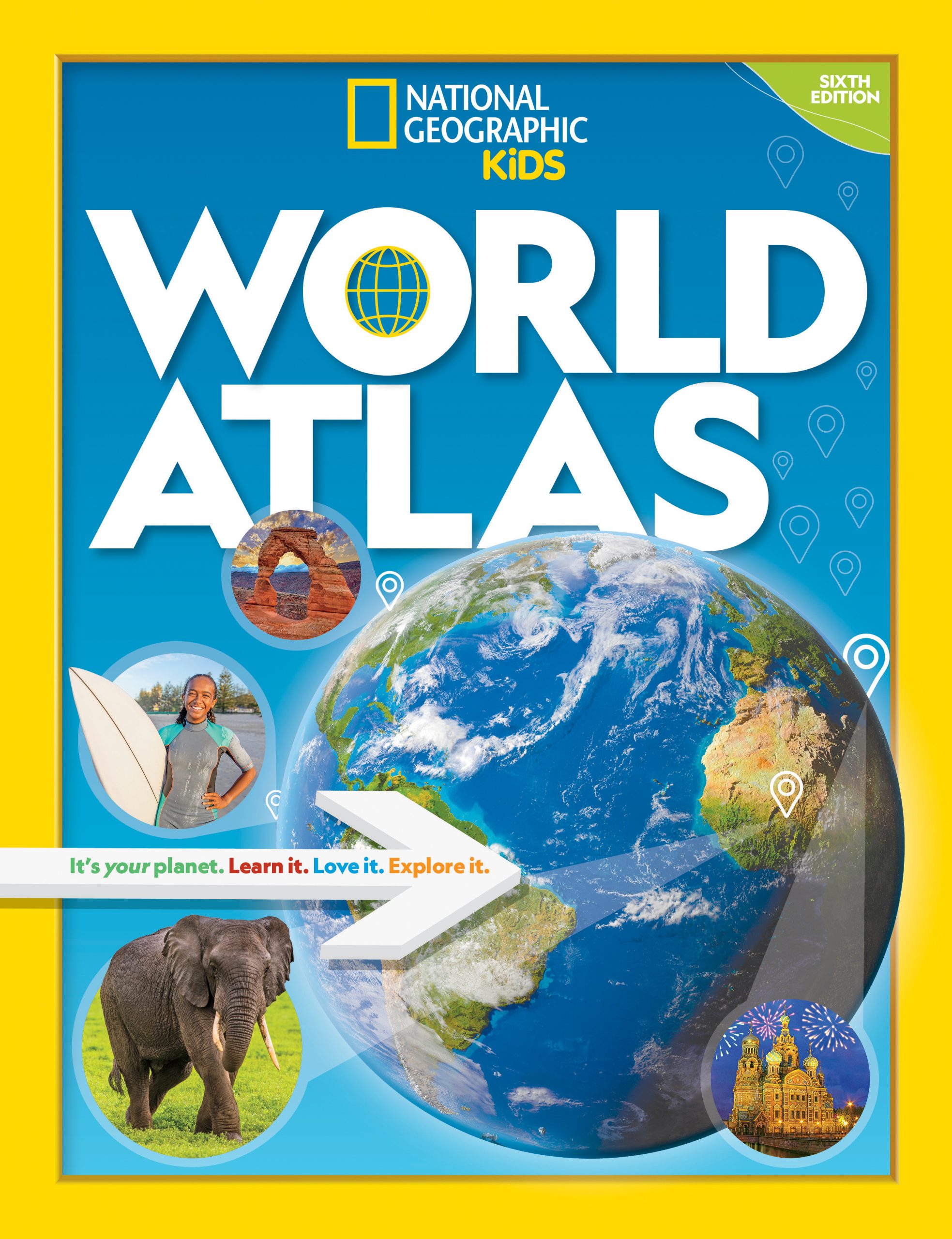 National Geographic Kids World Atlas 6th edition by National Geographic -  Atlas - National Geographic Kids Books