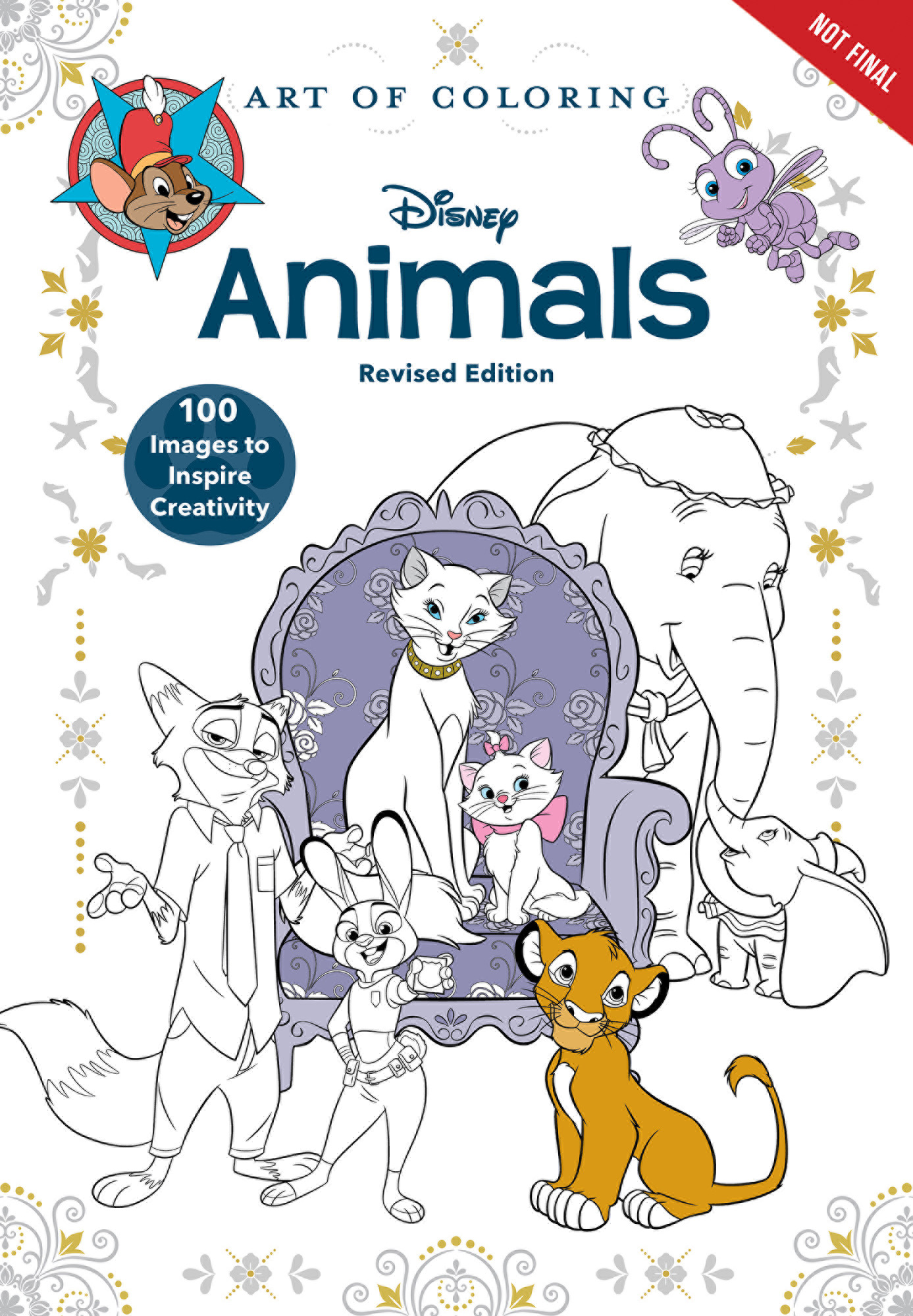 Art of Coloring: Disney Animals by Disney Books - Art of Coloring - Books