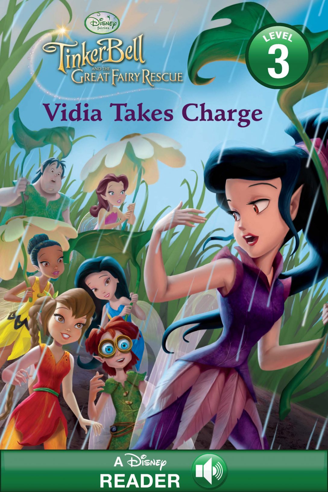 Disney Fairies Vidia Takes Charge A ReadAlong eBook (Level 3) by