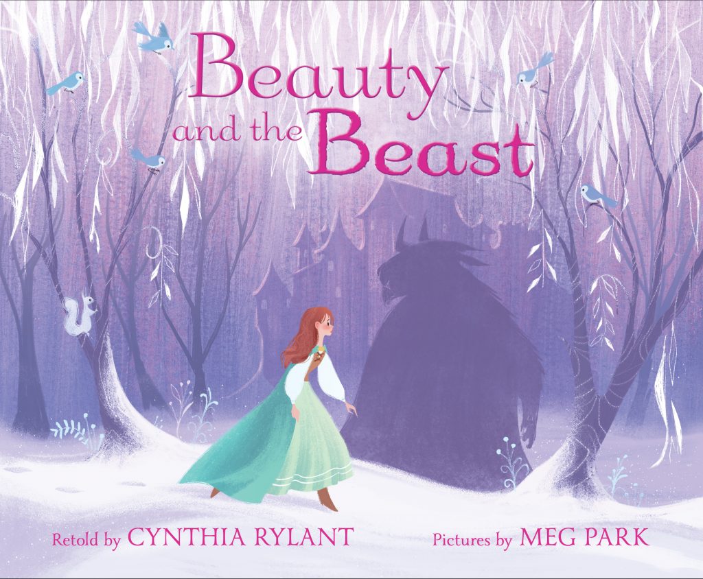 beauty and the beast book with figures