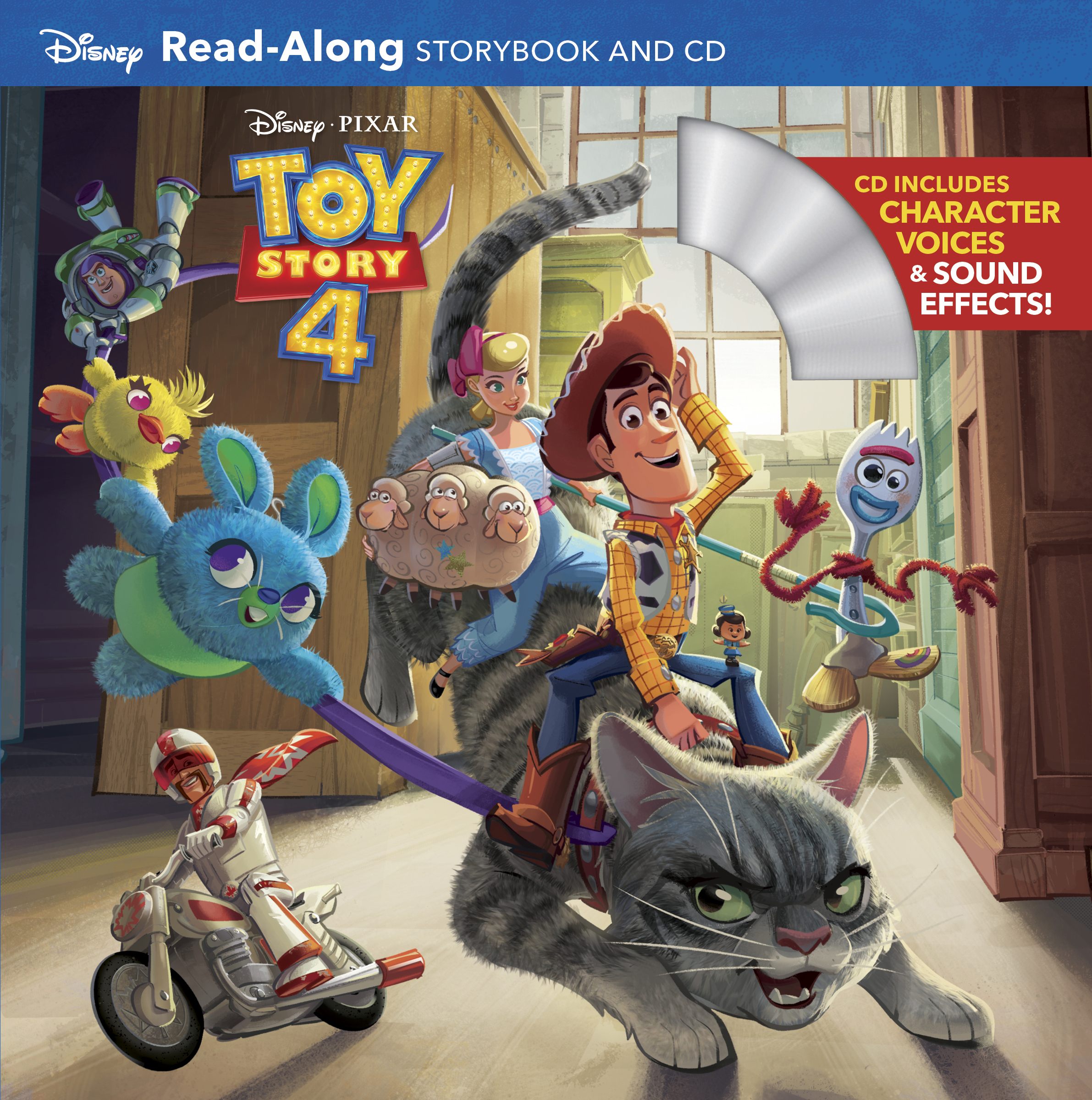 Toy Story 4 Read-Along Storybook and CD by Disney Book Group