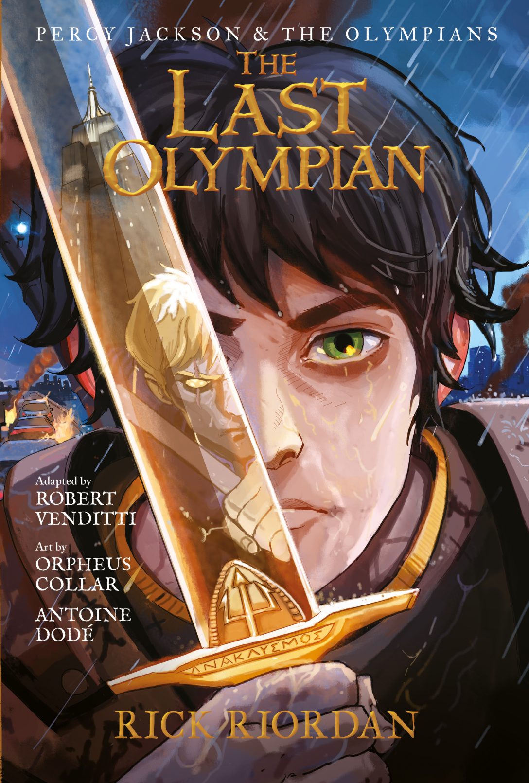 The Last Olympian The Graphic Novel Percy Jackson And The Olympians By