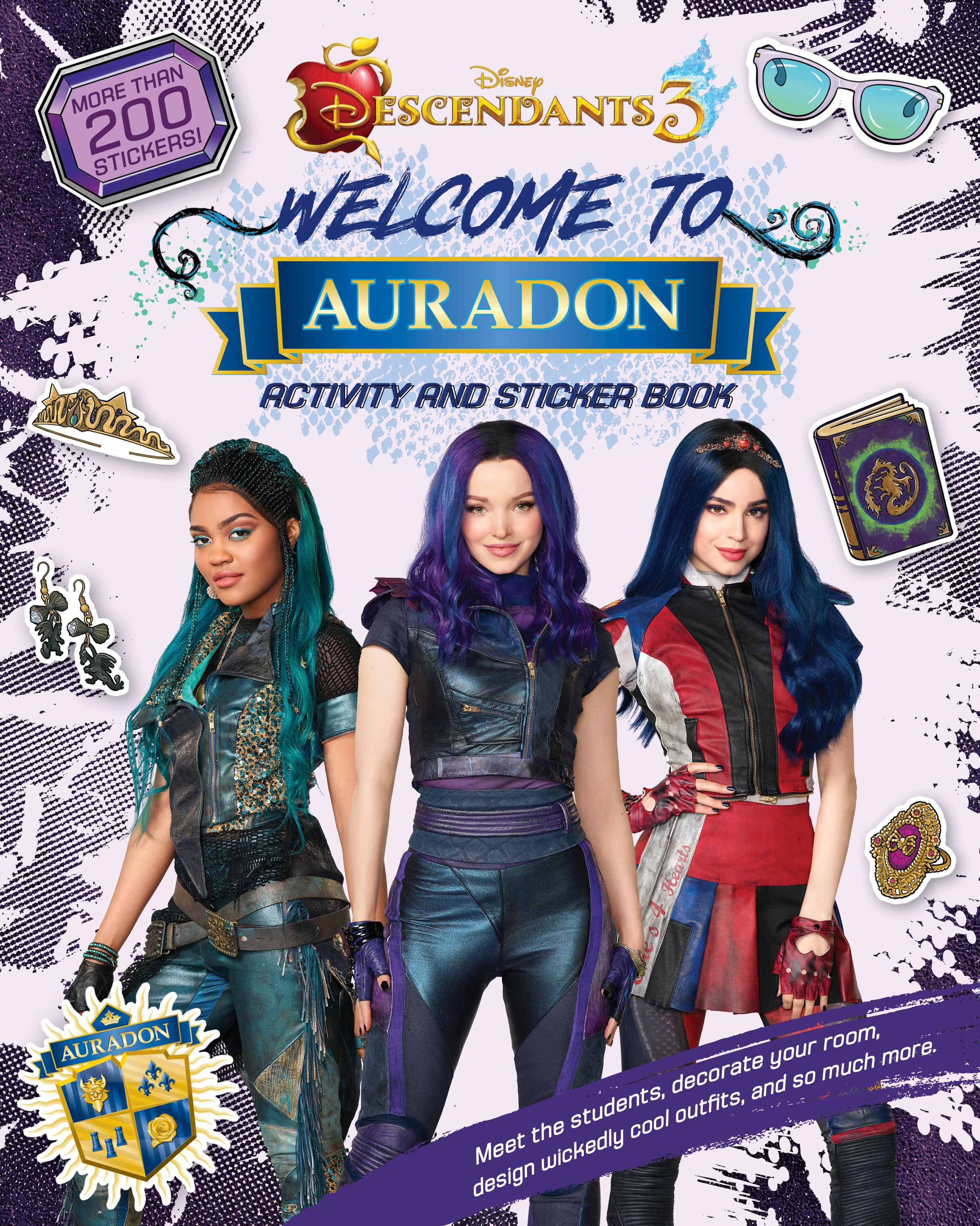 Welcome to Auradon: A Descendants 3 Sticker and Activity Book by