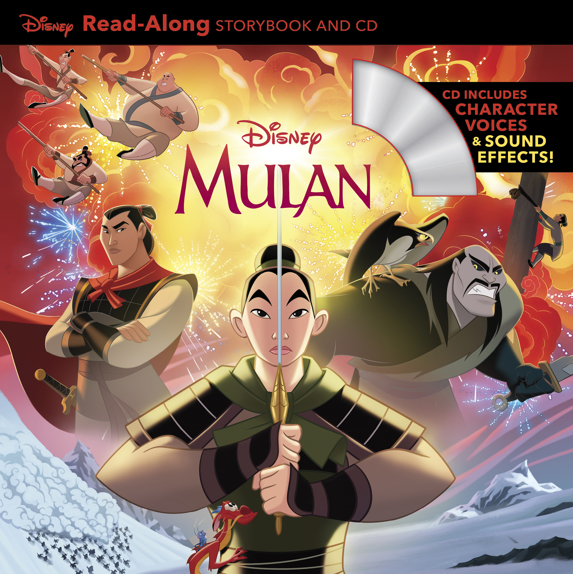 Mulan Read-Along Storybook and CD by Disney Book Group Disney Storybook Art  Team - Read-Along Storybook and CD - Disney, Mulan, Princess Books