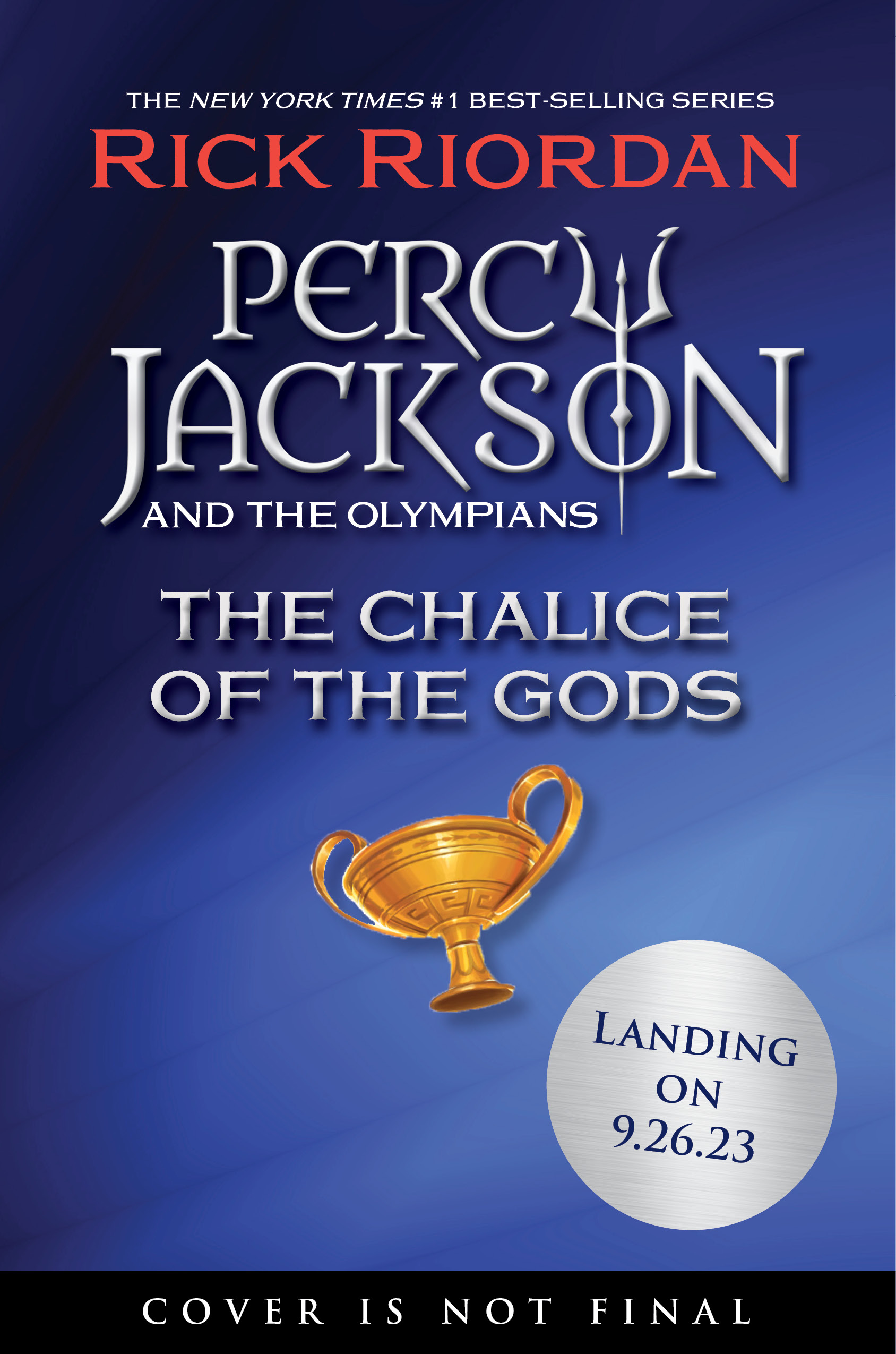 The Chalice Of The Gods Percy Jackson And The Olympians By Rick Riordan ...