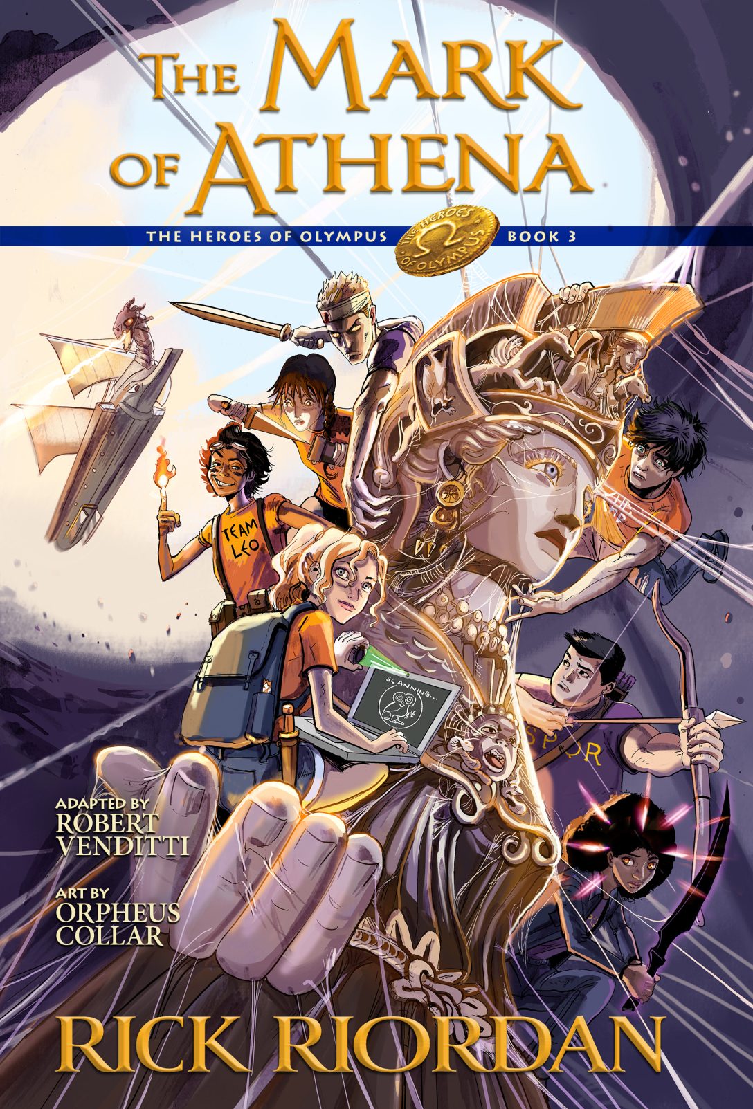 The Mark Of Athena The Graphic Novel The Heroes Of Olympus Book Three By Rick Riordan Robert