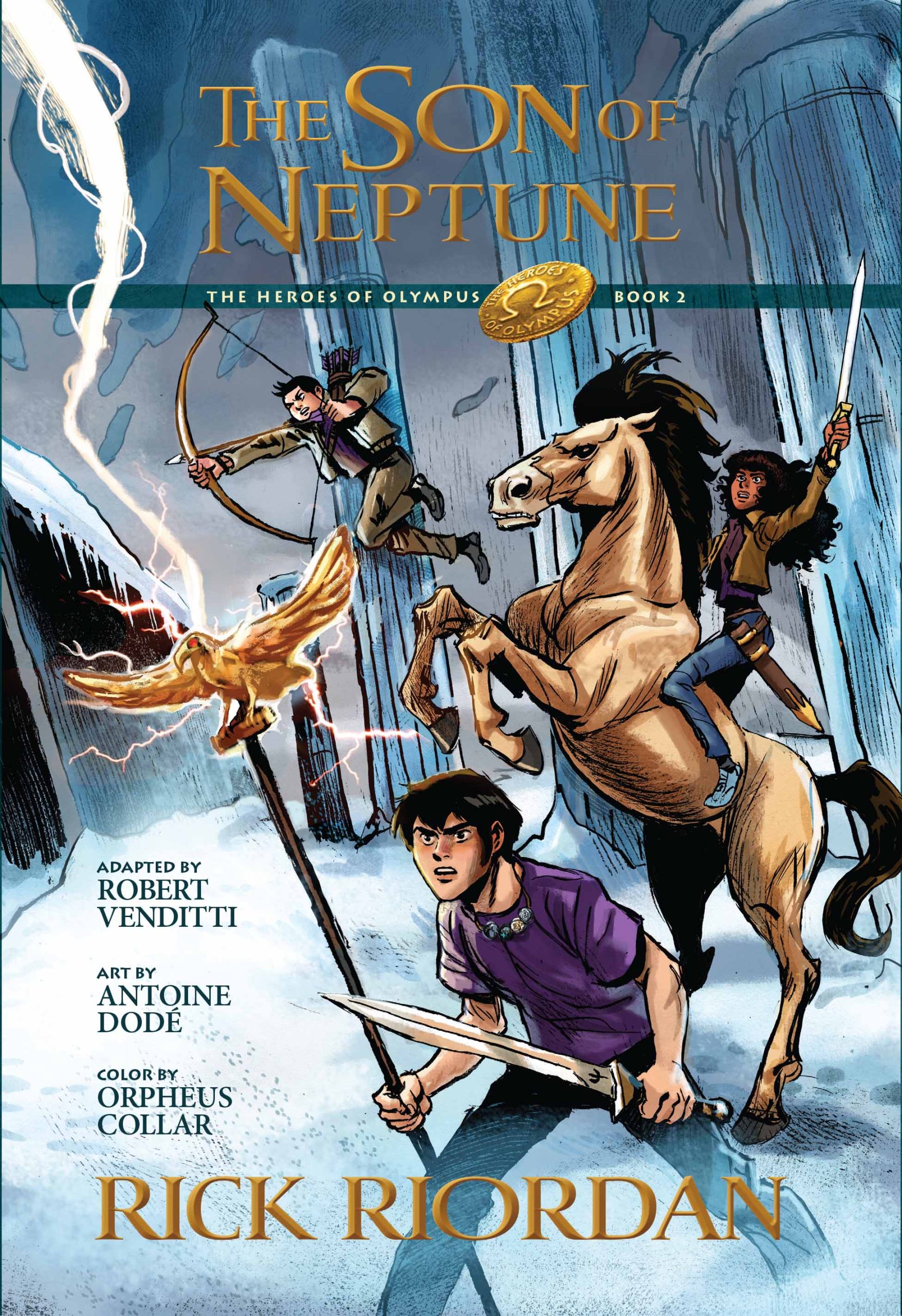 The Son of Neptune: The Graphic Novel The Heroes of Olympus, Book Two by  Rick Riordan, Robert Venditti Antoine Dode, Orpheus Collar - The Heroes of  Olympus - Disney-Hyperion Books