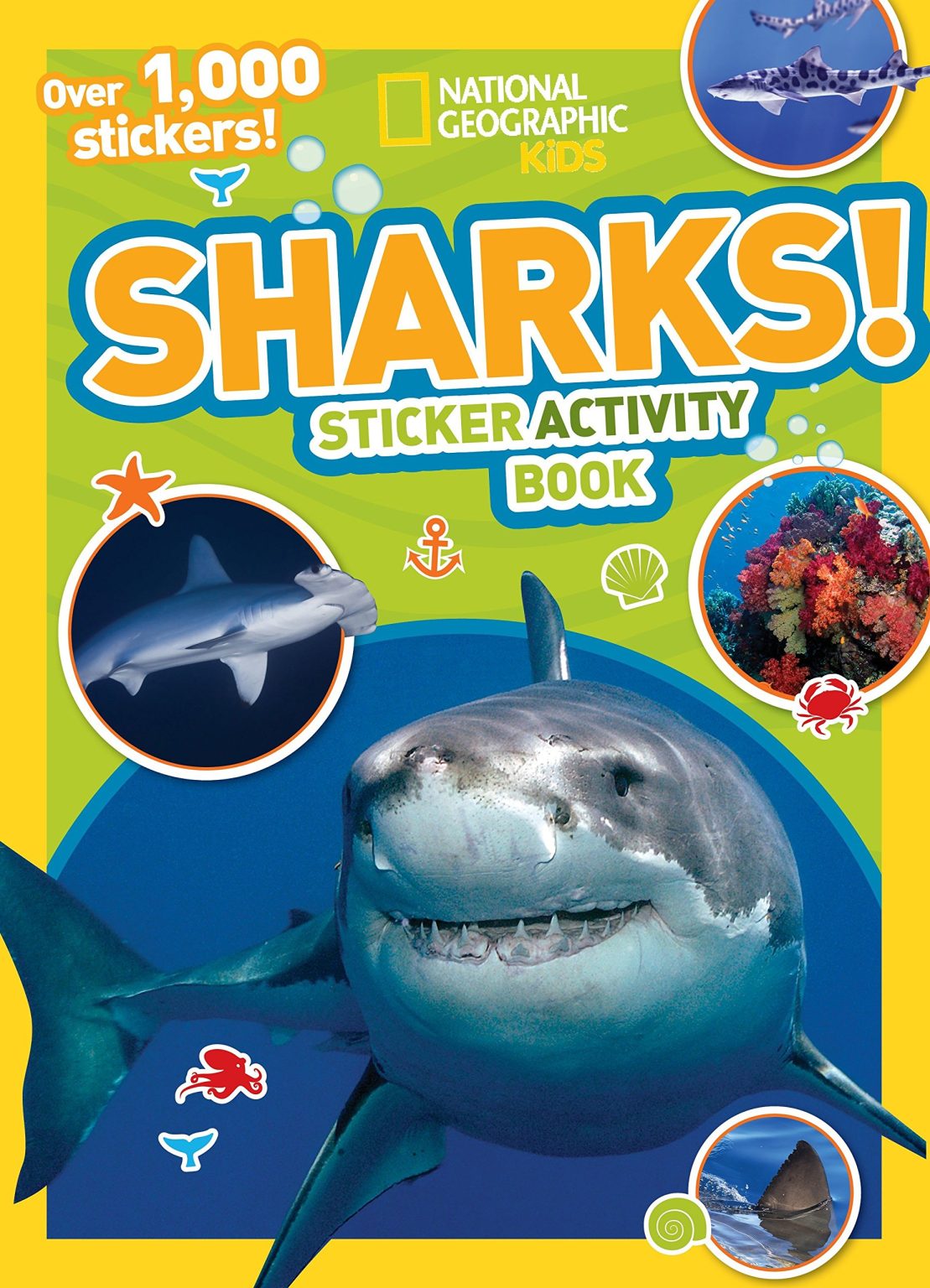 Sharks Sticker Activity Book: Over 1,000 Stickers! (NG Sticker Activity