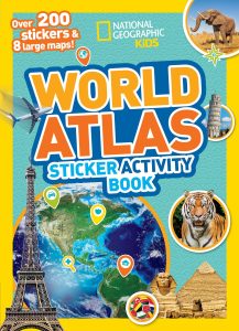 World Atlas Sticker Activity Book by National Geographic Kids - Atlas ...