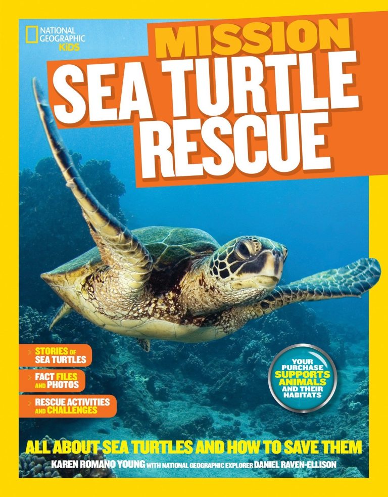 Turtle Shell Book Sea Turtle Rescue: All About Sea Turtles and How to Save Them by ...